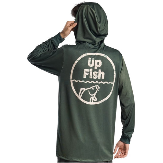 Langarm-Angelhoodie – UV- und Mückenschutz