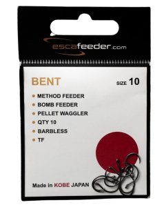 Haken serie Bent 10 barbless